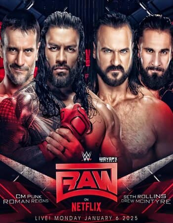 Watch WWE Monday Night Raw (20 Jan) (2025) Online Full Movie Free